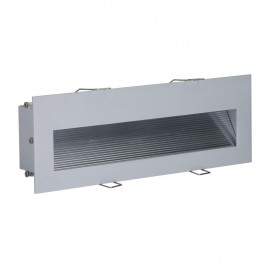 Domus-SLIDE-3 Recessed 3W LED Steplight - Aluminium